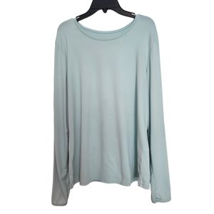 HANG Ten blue active long sleeve T-Shirt Crew Neck SZ Large